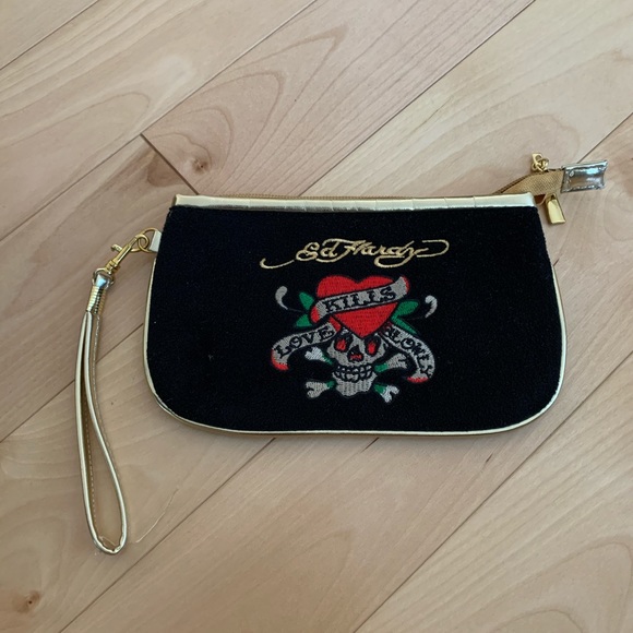 Ed Hardy Clutch - Picture 1 of 3